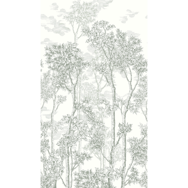 4MURS Papier peint panoramique L ERNEST TREE 159 x 280 cm