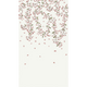 4MURS Papier peint panoramique L Lady blossom Rose poudré Satiné