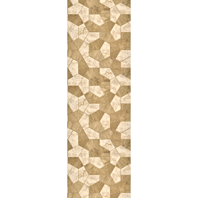 4MURS Papier peint intissé Lowell Beige et brun