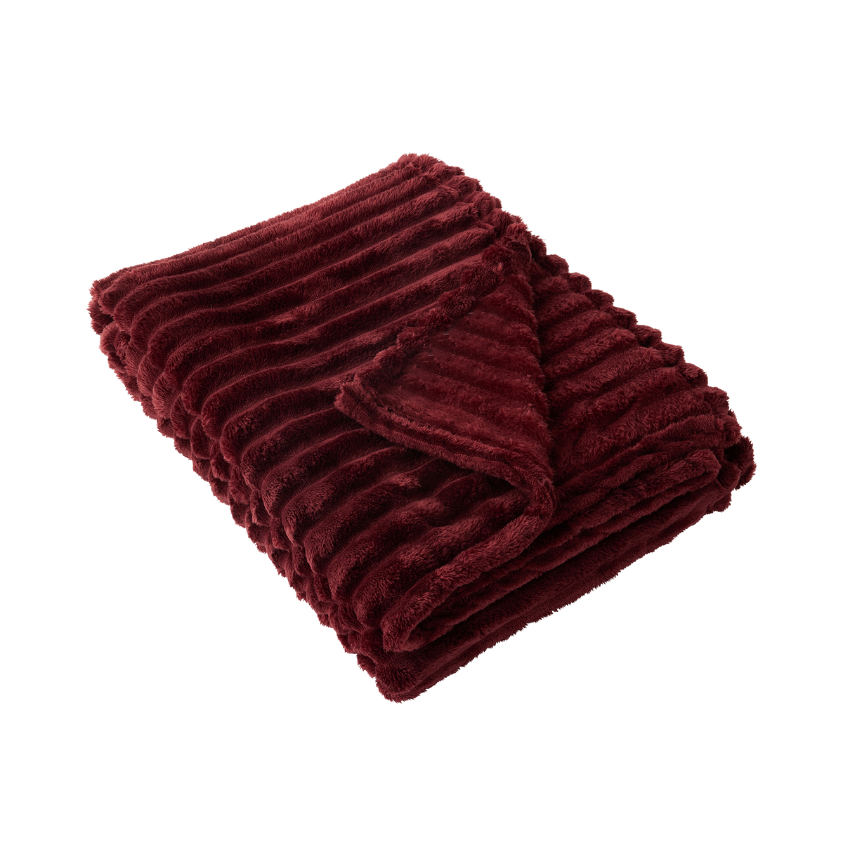 Plaid Tulum Bordeaux