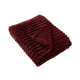 Plaid Tulum Bordeaux