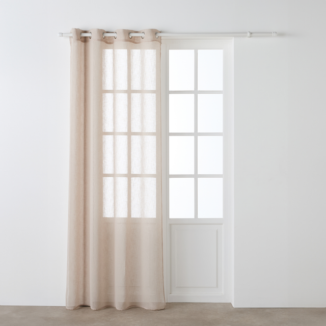 Voilage PROCIDA coloris lin 140 x 240 cm