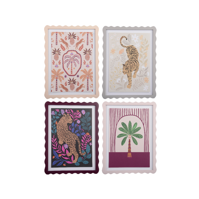 Tableau EXOTICA coloris violet