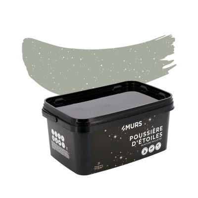 POUSSIÈRE D'ÉTOILES Peinture Poussière d'étoiles Vert deneb Mat