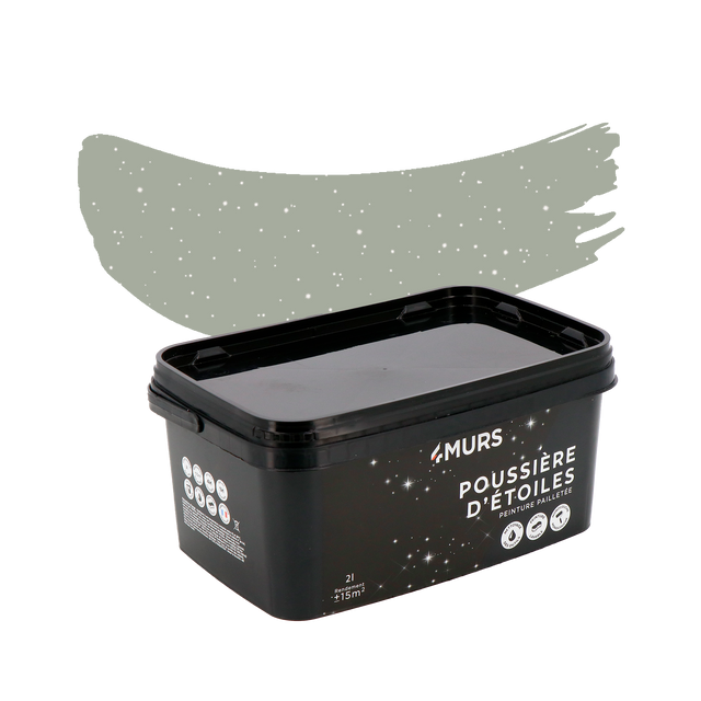 Poussière d'étoiles Peinture Peinture vert Deneb 2 L