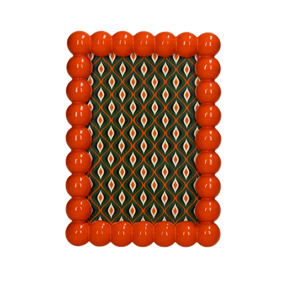 Cadre photo Perle Orange