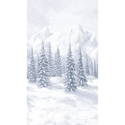 4MURS Papier peint panoramique L Cervinia Bleu glacier Satiné