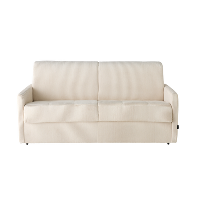 4MURS Canapé convertible Rapido Moona Ivoire 3 places