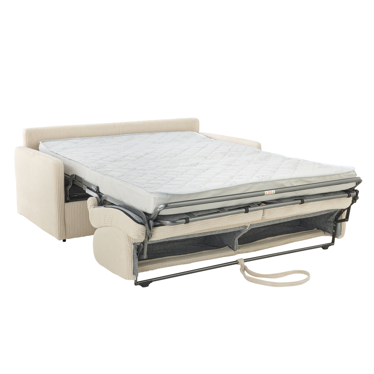 4MURS Canapé convertible Rapido Moona Ivoire 3 places