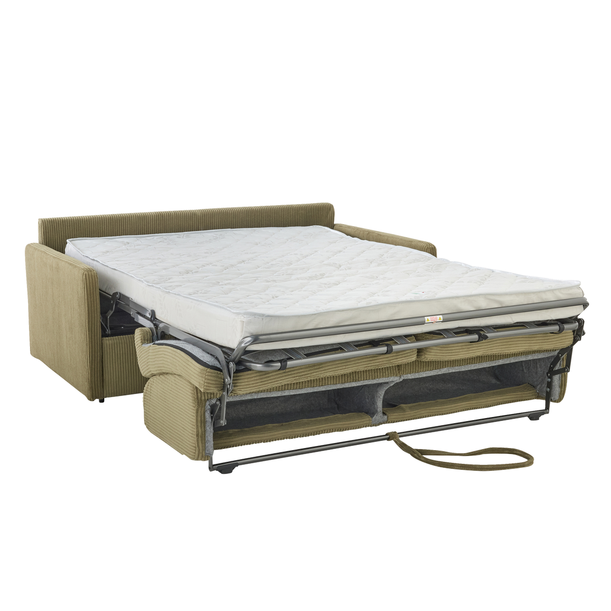 4MURS Canapé convertible Rapido Moona Vert olive 3 places