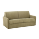 4MURS Canapé convertible Rapido Moona Vert olive 3 places