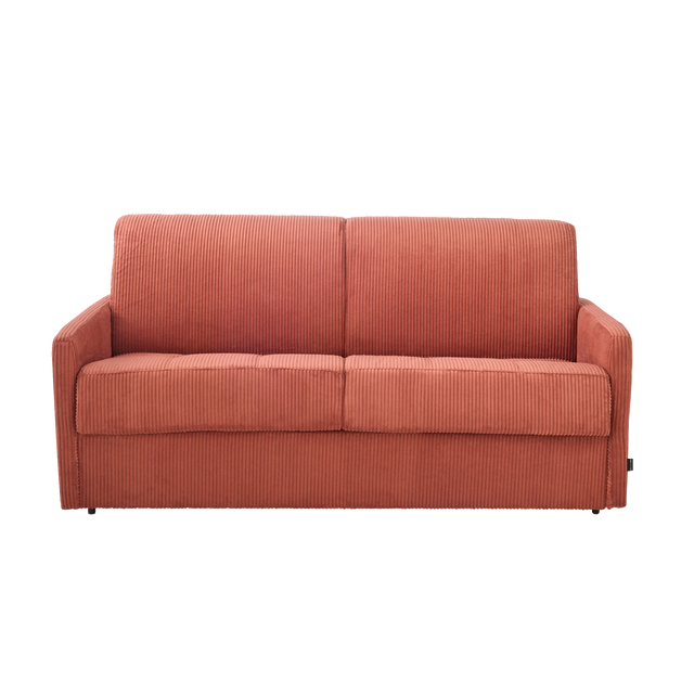 4MURS Canapé convertible Express MOONA terracotta 3 places