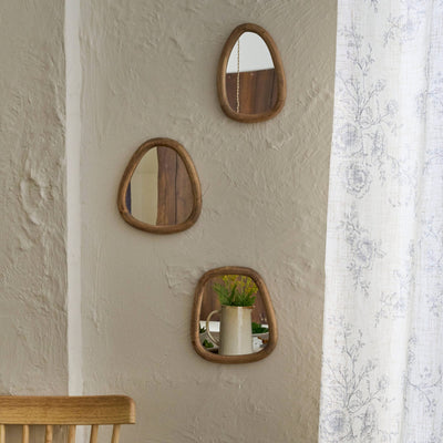 Miroir en bois Noah Brun