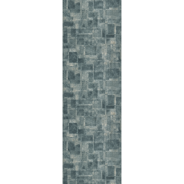 4MURS Papier peint intissé RUDDY coloris bleu grisé