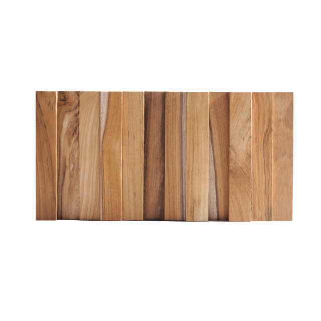 Plaque murale en bois ULTRAWOOD TEAK VERTICAL marron