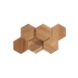 ULTRAWOOD TEAK HEXAGON