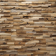 Plaque murale en bois Ultrawood teak bologna Marron