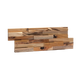Plaque murale en bois Ultrawood teak bologna Marron