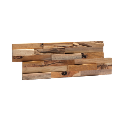 Plaque murale en bois Ultrawood teak bologna Marron