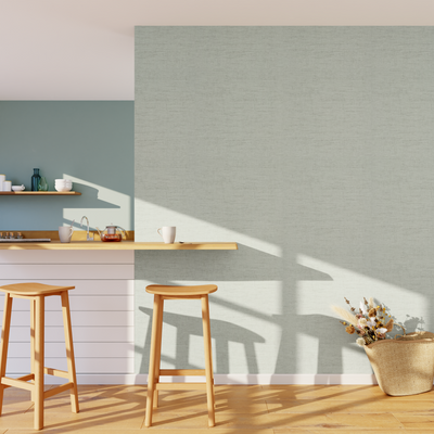 Papier peint intissé Bakary Blanc cassé Trame