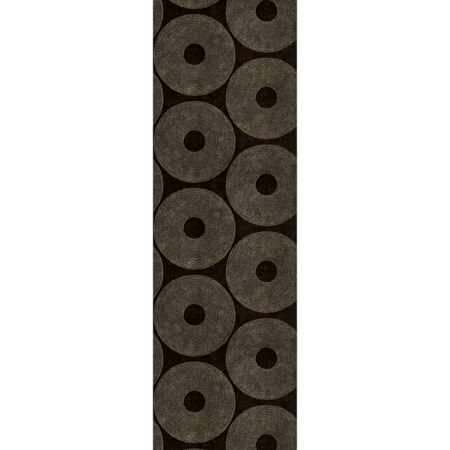 4MURS Papier peint intissé KUNA coloris noir et doré