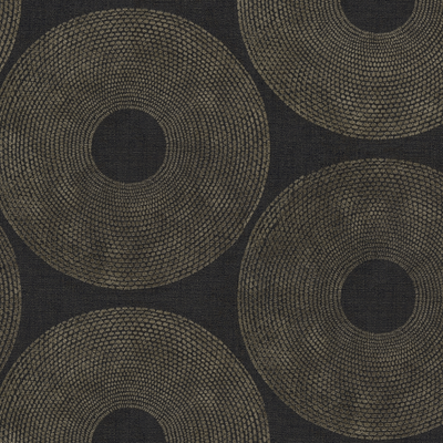 4MURS Papier peint intissé Kuna Noir et doré