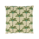 Coussin Palm Ivoire/vert