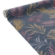COSMOLIVING Papier peint intissé Midnight botanica Bleu nuit et prune