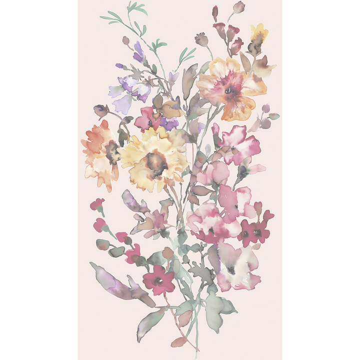 COSMOLIVING Papier peint panoramique L Amelia Multicolore Satiné