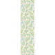 COSMOLIVING Papier peint intissé Midnight botanica Blanc et vert pistache