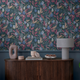 COSMOLIVING Papier peint intissé Still bloom Multicolore