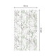 COSMOLIVING Papier peint panoramique L Cecilia Gris perle et vert feuille Satiné