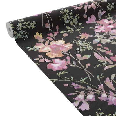 COSMOLIVING Papier peint intissé Petal poetry Multicolore