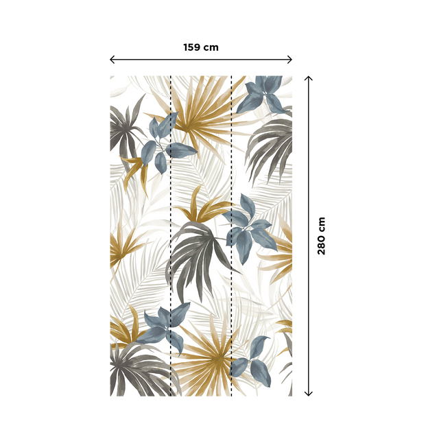 CosmoLiving Papier peint panoramique L TROPELIA 159 x 280 cm