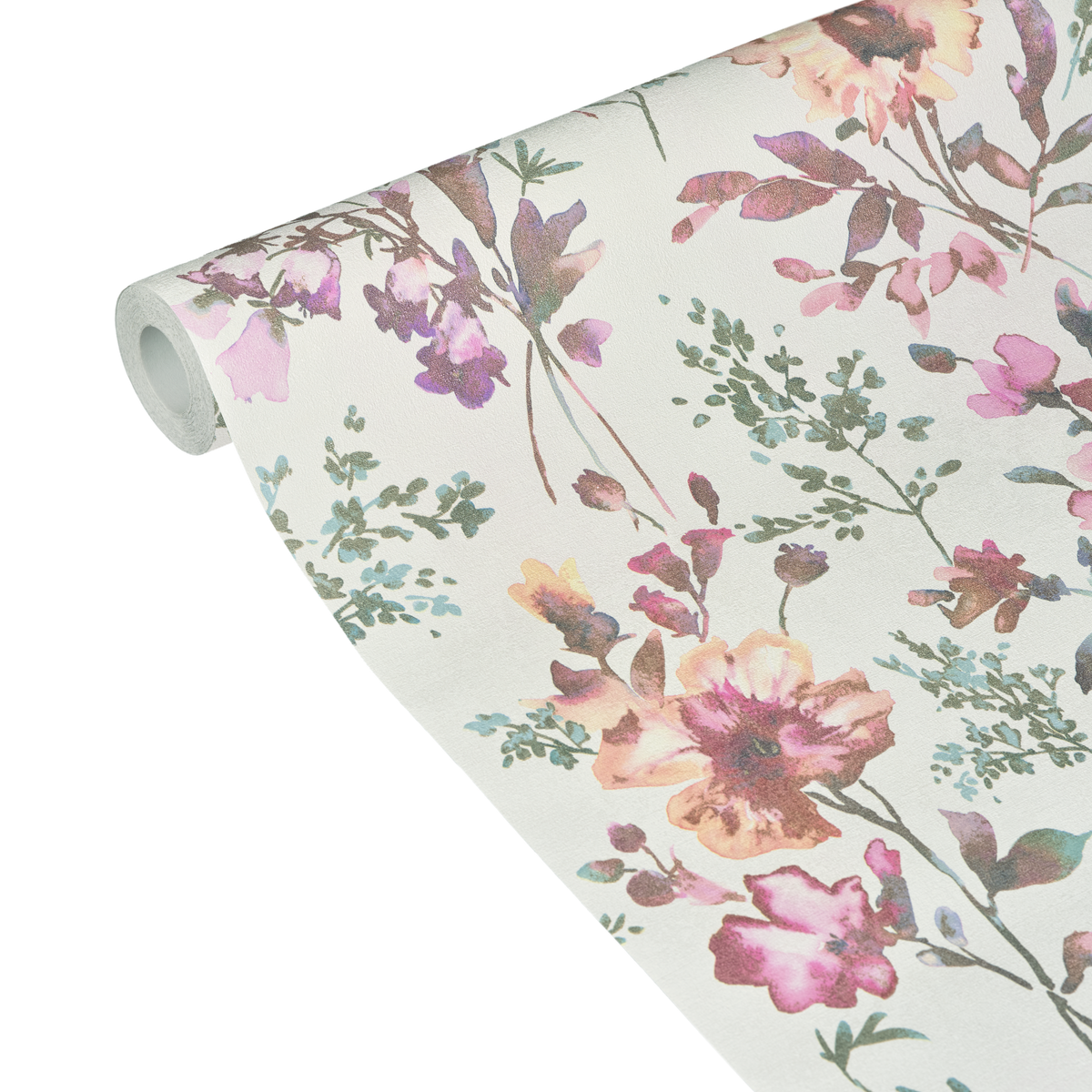 COSMOLIVING Papier peint intissé Petal poetry Multicolore Trame