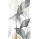 COSMOLIVING Papier peint panoramique L Translucent grace Blanc grisé et anthracite Satiné