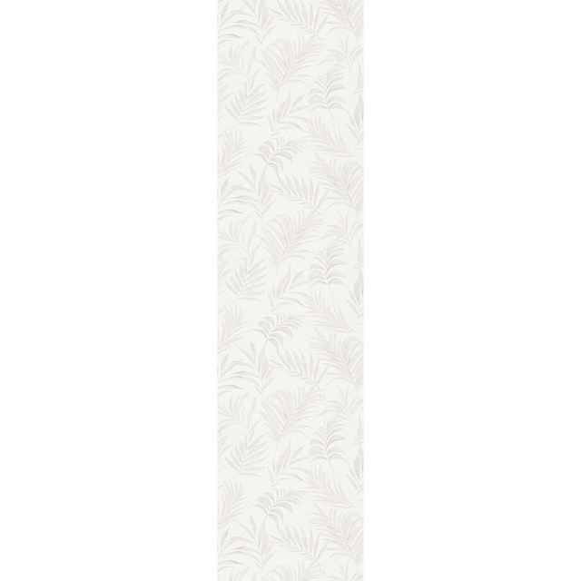 CosmoLiving Papier peint intissé MIDNIGHT BOTANICA blanc