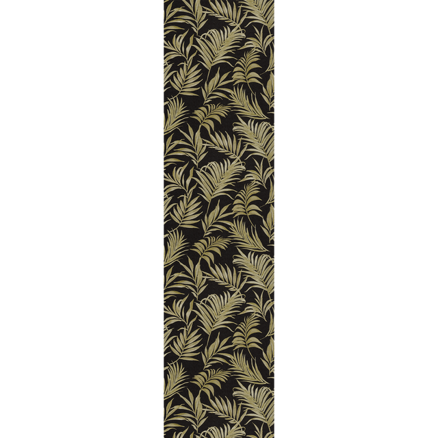 CosmoLiving Papier peint intissé MIDNIGHT BOTANICA noir et doré