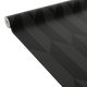COSMOLIVING Papier peint intissé Graphic groove Noir Satiné