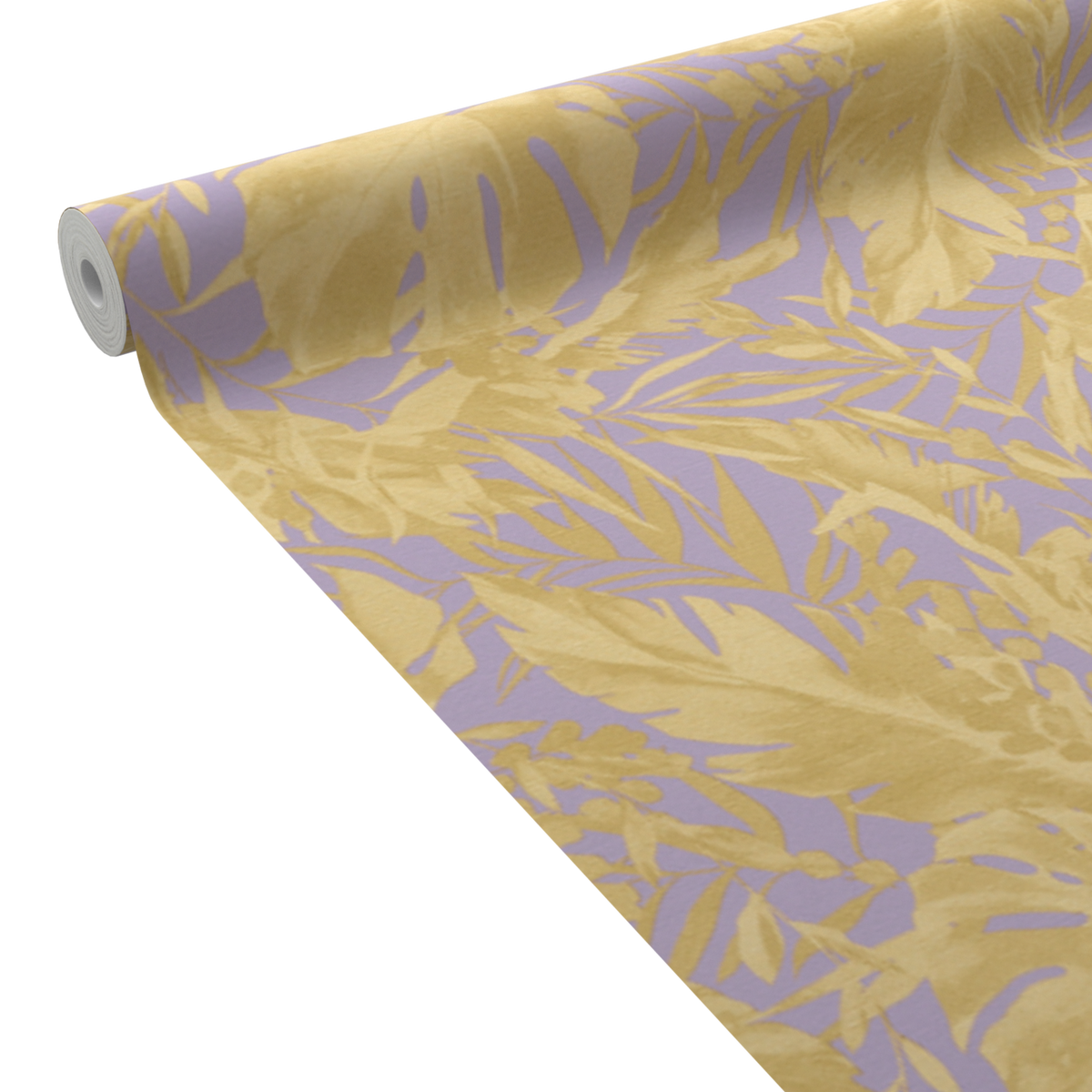 COSMOLIVING Papier peint intissé Earthlines Mauve et doré