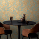 COSMOLIVING Papier peint intissé Earthlines Bleu azurin et doré