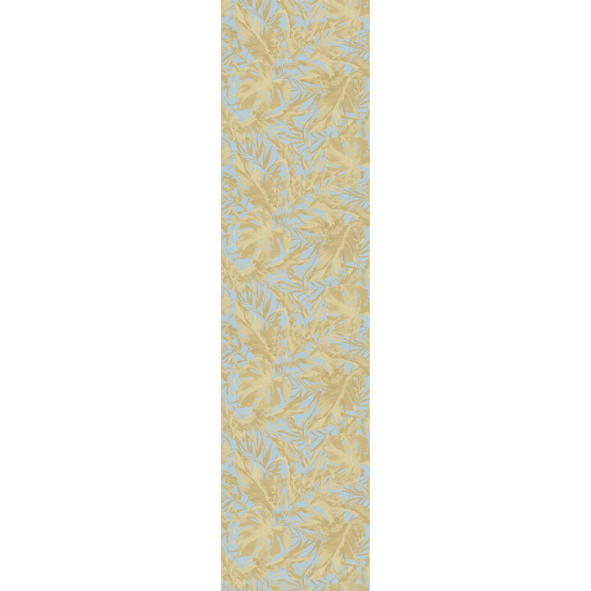 COSMOLIVING Papier peint intissé Earthlines Bleu azurin et doré Trame