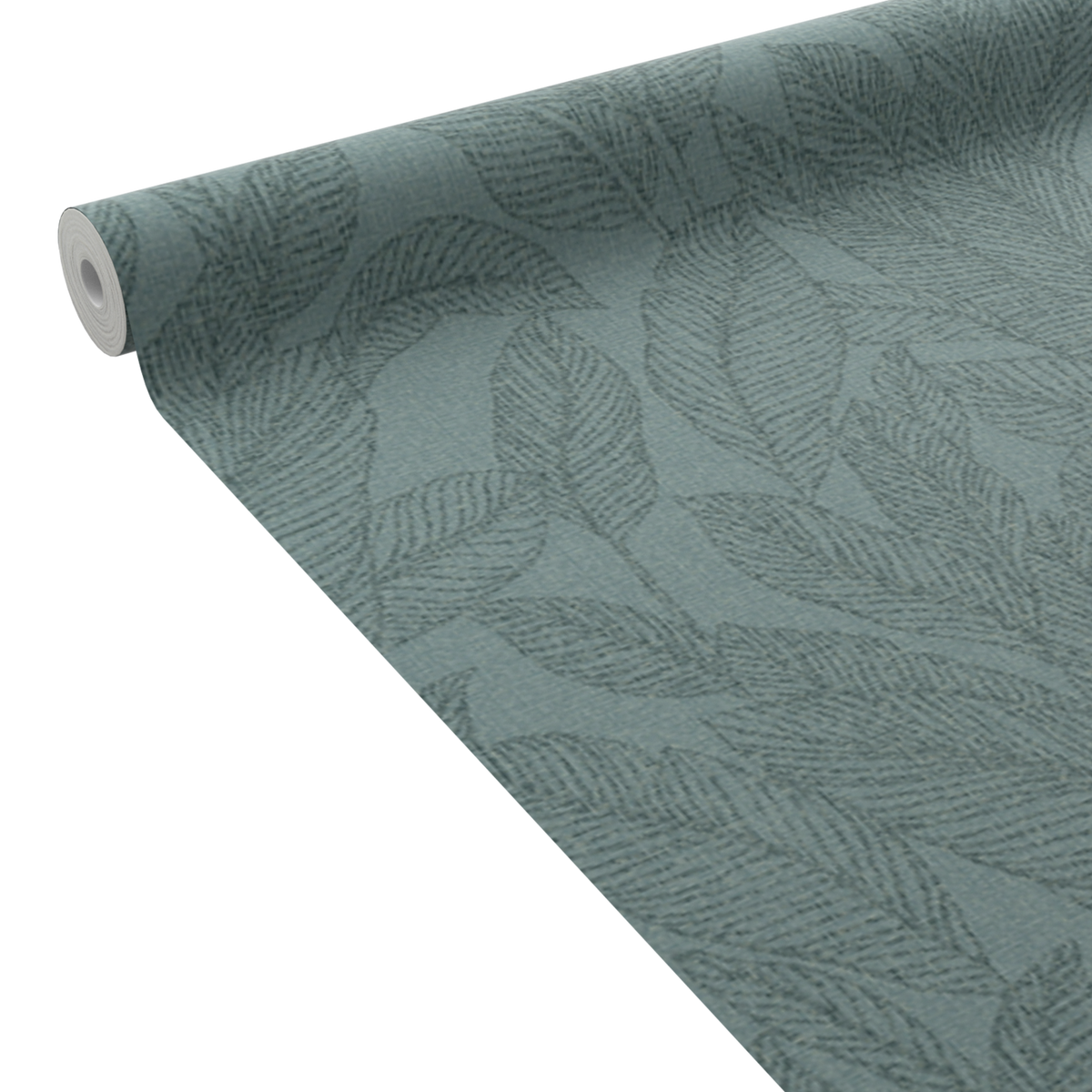 COSMOLIVING Papier peint intissé Golden fern Vert émeraude