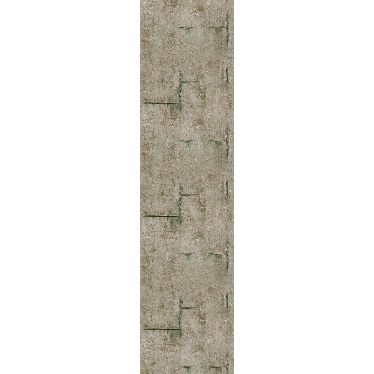 COSMOLIVING Papier peint intissé Graphite groove Taupe clair