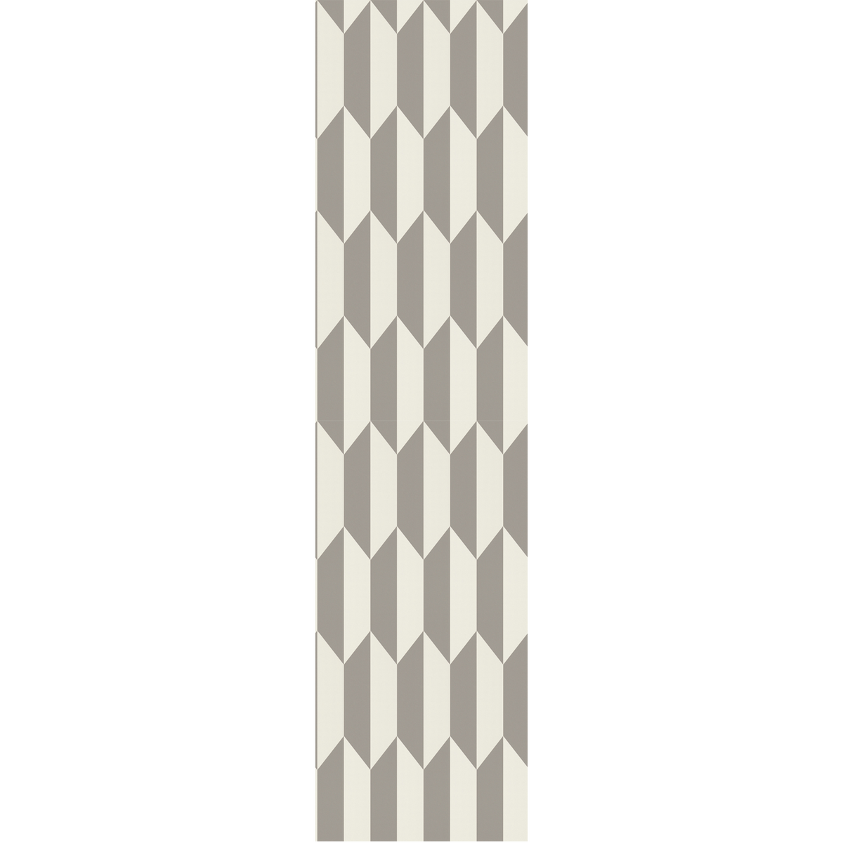 COSMOLIVING Papier peint intissé Graphic groove Blanc et argenté Satiné