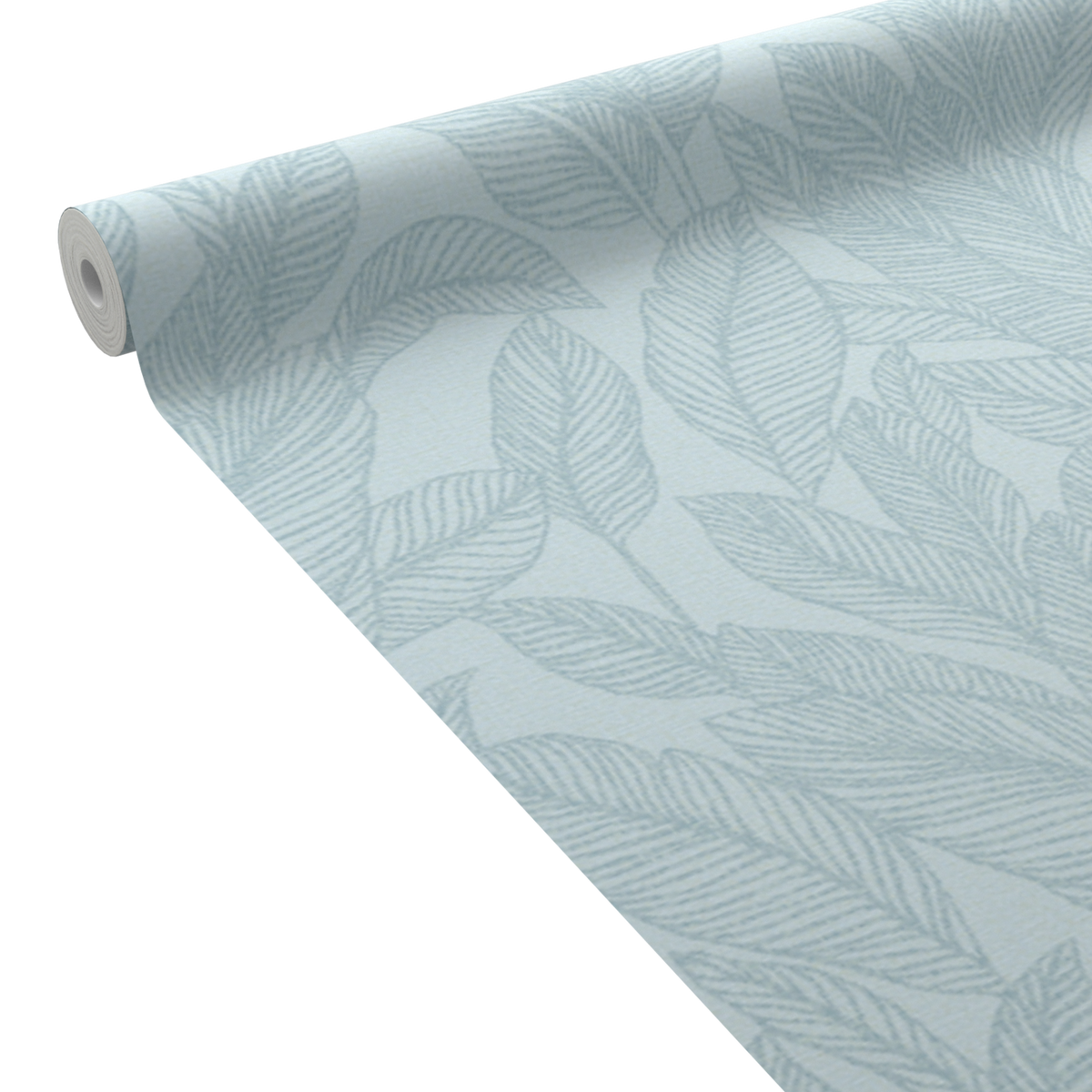 COSMOLIVING Papier peint intissé Golden fern Bleu azurin