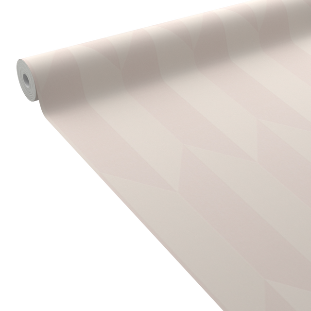CosmoLiving Papier peint intissé GRAPHIC GROOVE rose perle