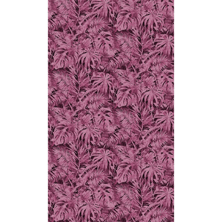 COSMOLIVING Papier peint panoramique L Palma magenta Rose fuchsia Satiné