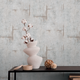 COSMOLIVING Papier peint intissé Graphite groove Gris clair