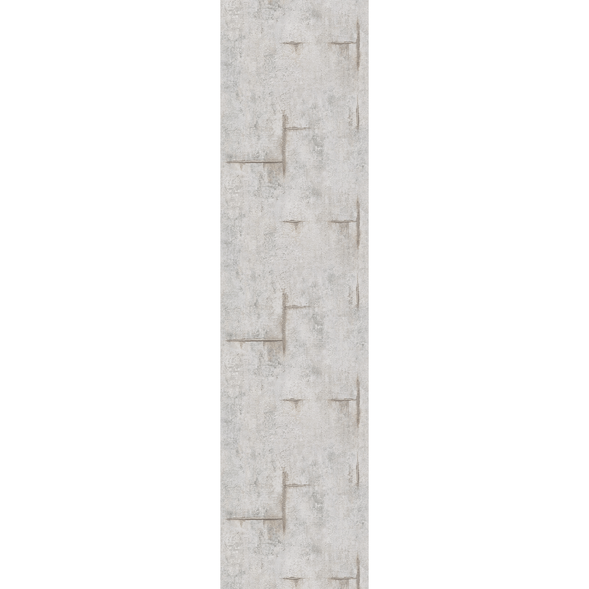 COSMOLIVING Papier peint intissé Graphite groove Gris clair